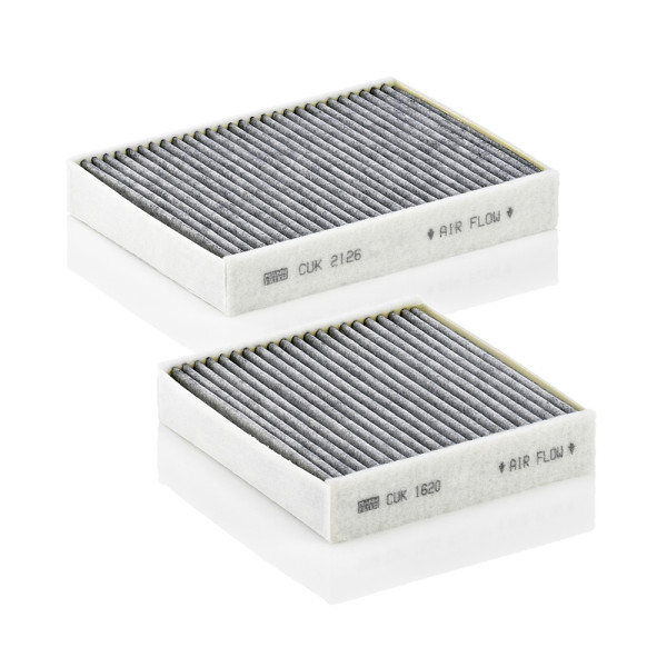 CUK 21 000-2, Filter, interior air, Cabin filter, MANN-FILTER, 1609428180, 6447VX, 647990, 11-123200008/S, 17452K-X2, 1987432436, 36024, 4202-ACC, 540, 54.164.00, 62936024, 639, 67415, 701007, 80000667, ACE169-2, ADP152507, AHC245-2, AK-7208, ALC-6454/1, CCF0120C, CFA10205-2, CK10205C-2, CU21000-2, E2943LC, EC461, EKF101A, GFE3249, HB181C, JKR7217