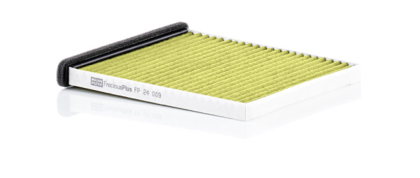 FP 24 009, Filter, interior air, Cabin filter, MANN-FILTER, 17552F, 1987435019, 21-MA-MA15, 24103, 34.409.00, 641, 715813, 80004567, AC144, AC-407E, ADM52531, AH426, ALC-5781, CA-17160, CF11811, E3903LB, E719, EKF385, ELR7328, FAA-MA15, FC436, HB269, J1343024, KD45-61-J6X, LVCF590, MC-5123, MS-6488, N1343023, PA10032, PC8397