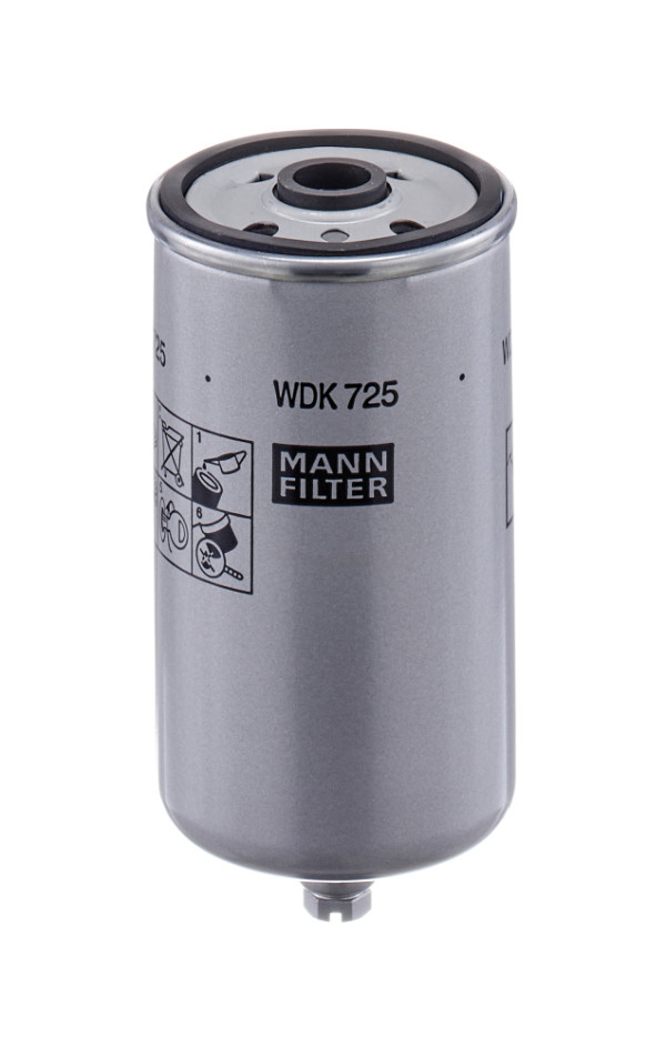 Kraftstofffilter - WDK 725 MANN-FILTER - 0018354447, 01182224, 51.12503-0004