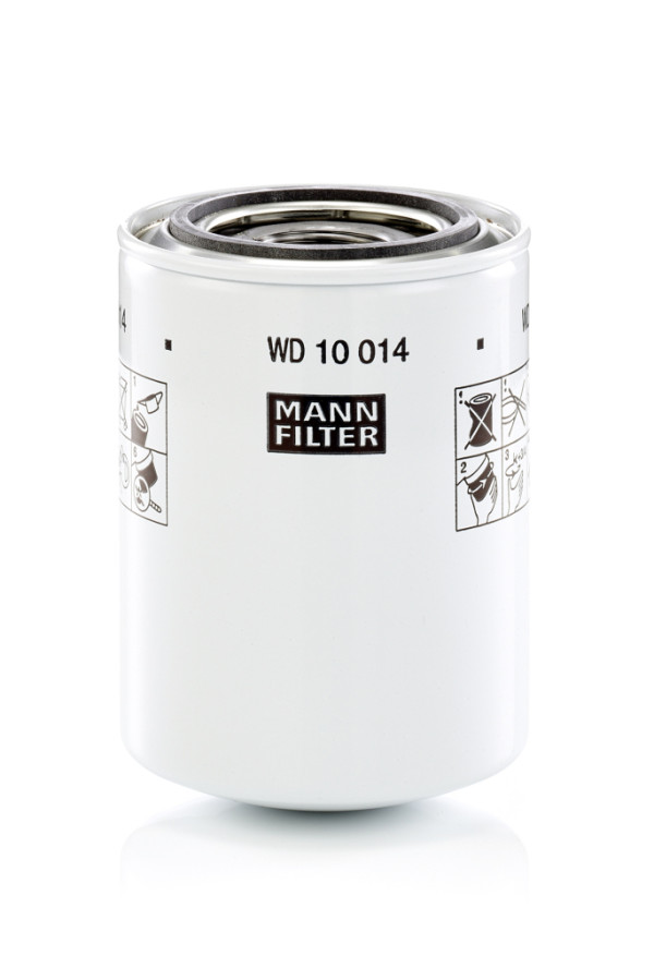 WD 10 014, Filter, Arbeitshydraulik, Filter, MANN-FILTER, 1053870M91, 35325083, 3I-0537, 51610, 6630494, 7437000132, 76030, BT526-10, D-126921, FH-58, HF6003, HFP556005, LFH4935, P3377, WGH6003, 35327324, 3595119M92, P162358, 35327824, P162766, 36707636, 39141353