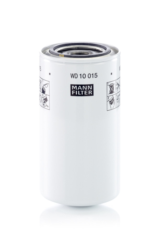 WD 10 015, Filter, operating hydraulics, Filter, MANN-FILTER, 340500410, 51208, 83939935, 85208, BT8505, SBA340500410, 84245130