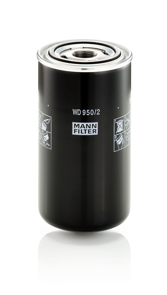 WD 950/2, Hydraulic Filter, automatic transmission, Oil filter, MANN-FILTER, 0006339940, 0009830615, 06258593, 1-2111-225-226.00, 2754362M1, 45191300, 5612546, AT274339, 0009830617, 01314200, 1-2111-225-226.01, 7004209, D45161300, PMHF7968, 06339940, 1-2111-225-226.02, 0022788506, 05821213, 1534628, 2754362M, 282316, 4309, 5137274, 86.004.00, 92004E, 9606871002, AW107, BC-1182, BT8315, F026407113