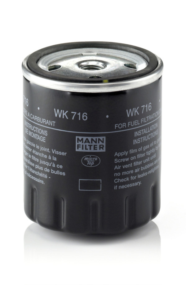 Palivový filtr - WK 716 MANN-FILTER - 0000929001, 5008874, 9975337