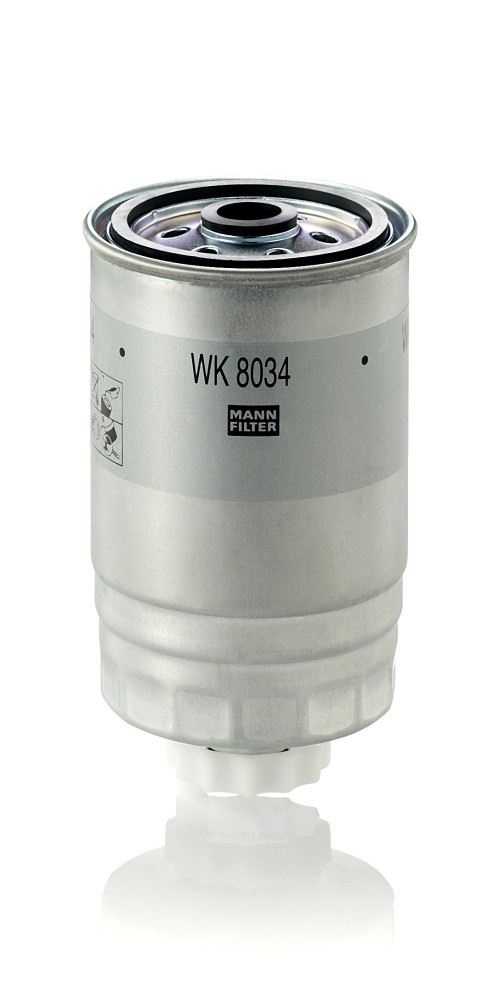 Fuel filter - WK 8034 MANN-FILTER - 108739, 24.528.01, 52126244AA