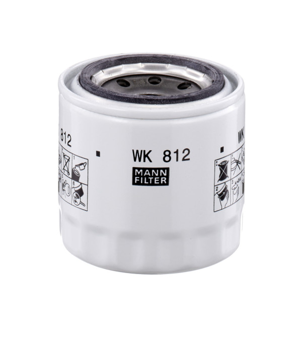 Fuel Filter - WK 812 MANN-FILTER - 129470-55701, 15221-4308-1, 1522143081