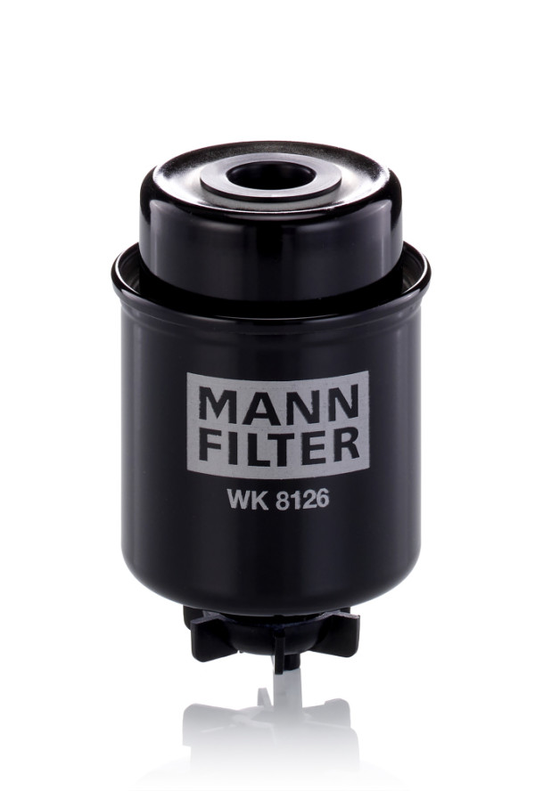 WK 8126, Fuel filter, Filter, MANN-FILTER, 1535416, 156-1200, 33759, BF7675-D, FS19621, H202WK, L8706F, M622, P550351, FS19860, H202WK01D200