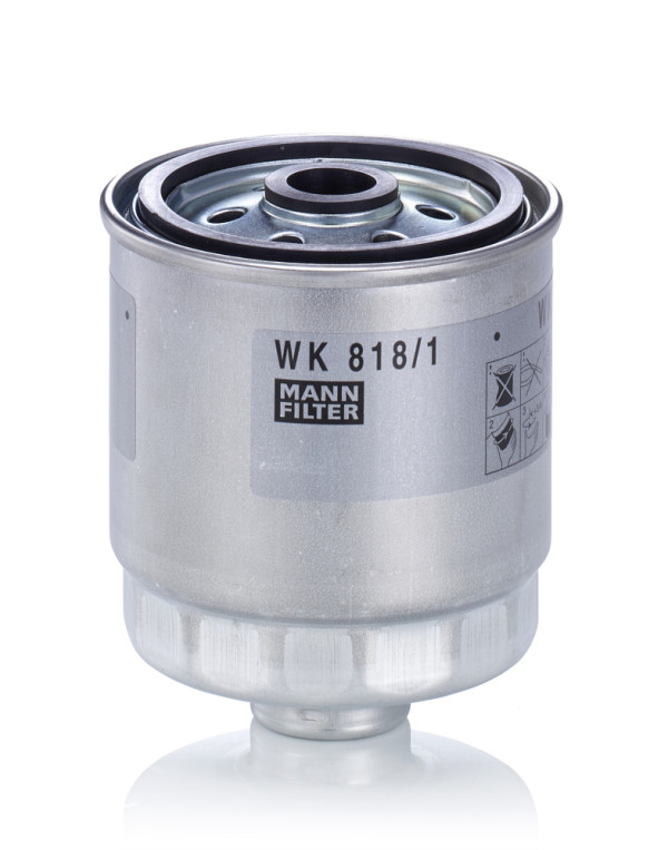 Fuel filter - WK 818/1 MANN-FILTER - 1457434443, 30-0H-H18, 31922-17400
