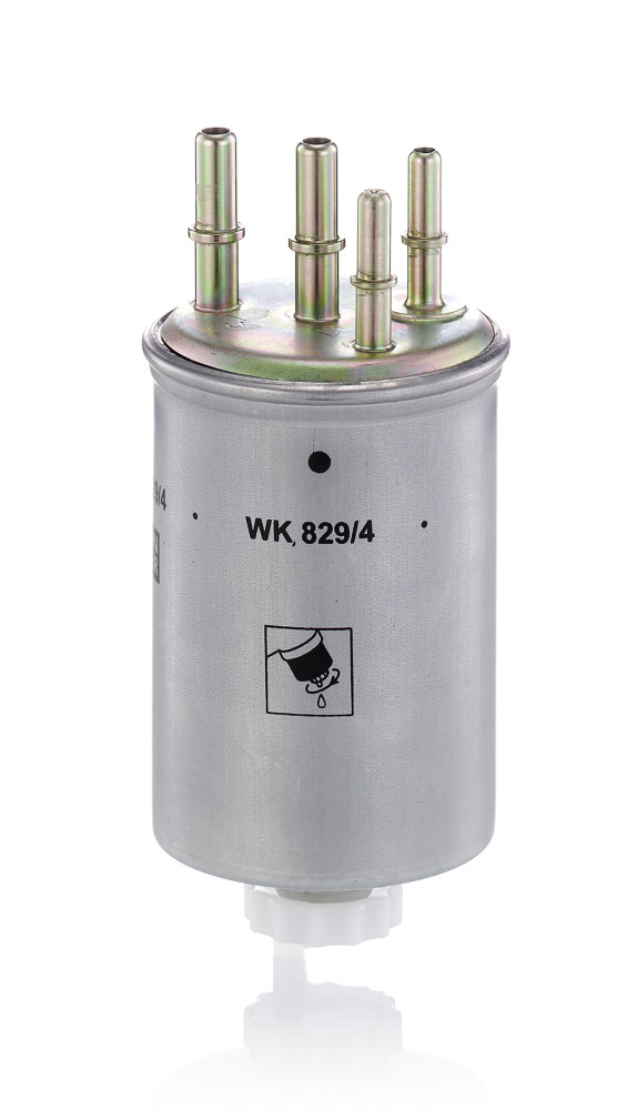 WK 829/4, Fuel filter, Filter, MANN-FILTER, 109226, 24.459.00, 30-0L-L05, 4838, 587562, 71760377, ADJ132309, ALG-2221, CFF100490, DN1946, EFF257, ELG5331, F026402113, FC-L05S, FCS761, FN127, FP5917, FSM4271, H457WK, HDF935, KL506, LR007311, MP19, P10614, PP969/1, RN315, S4459NR, SP-1353, ST6133, V48-0020