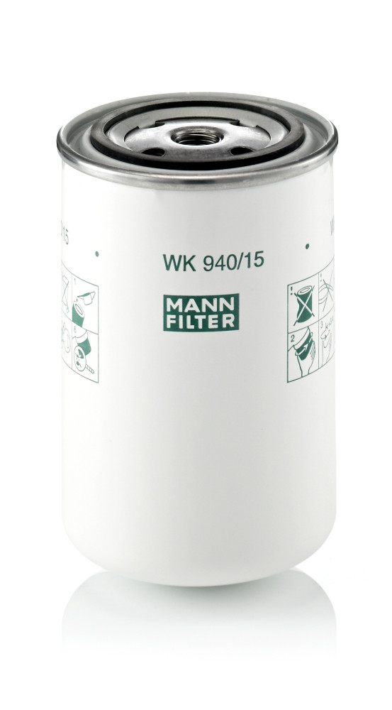 Fuel Filter - WK 940/15 MANN-FILTER - 2177745/1, 5010359706, 503139140