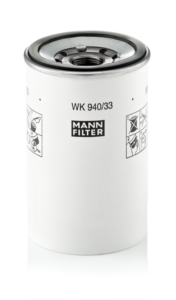 Kraftstofffilter - WK 940/33 X MANN-FILTER - 20386080, 7420514654, 87722692