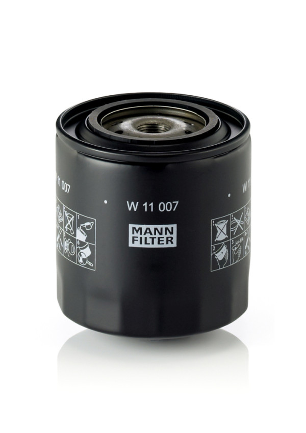 Olejový filtr - W 11 007 MANN-FILTER - 0.044.1567.0, 0.044.1567.0/10, DO224