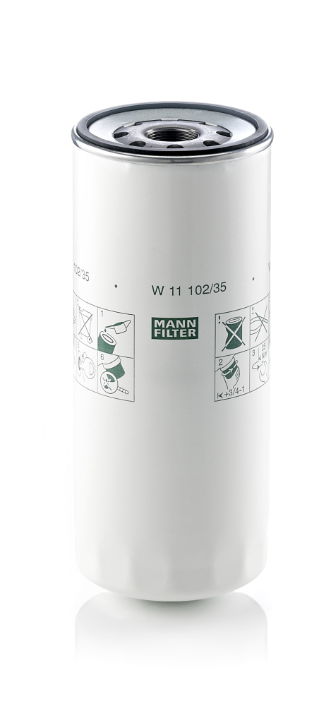 Olejový filtr - W 11 102/35 MANN-FILTER - 42537127, 485-GB-3191, 5000133555