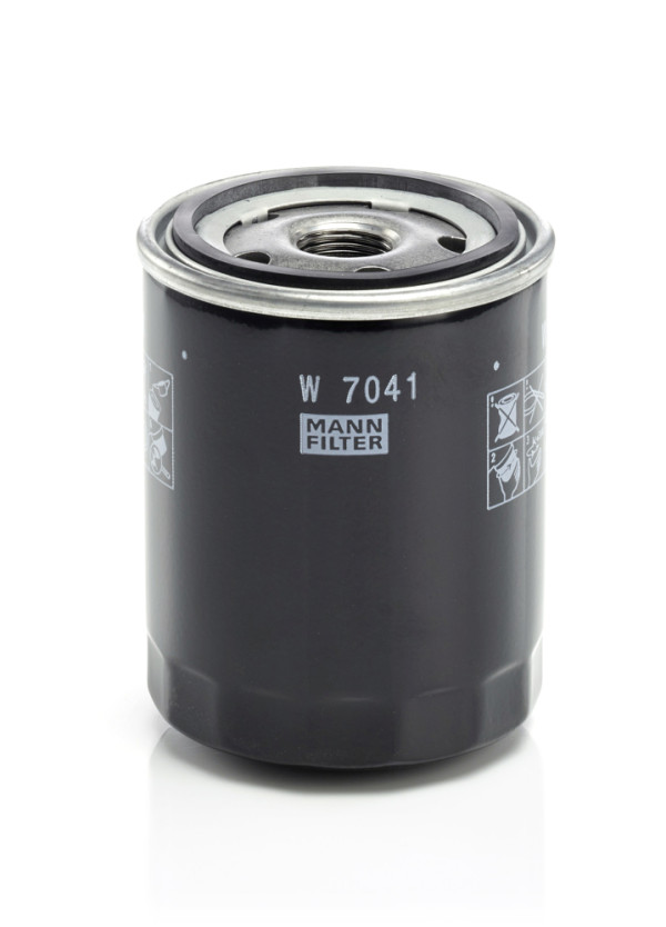Olejový filtr - W 7041 MANN-FILTER - 0451103320, 10-01-111, 15057/7