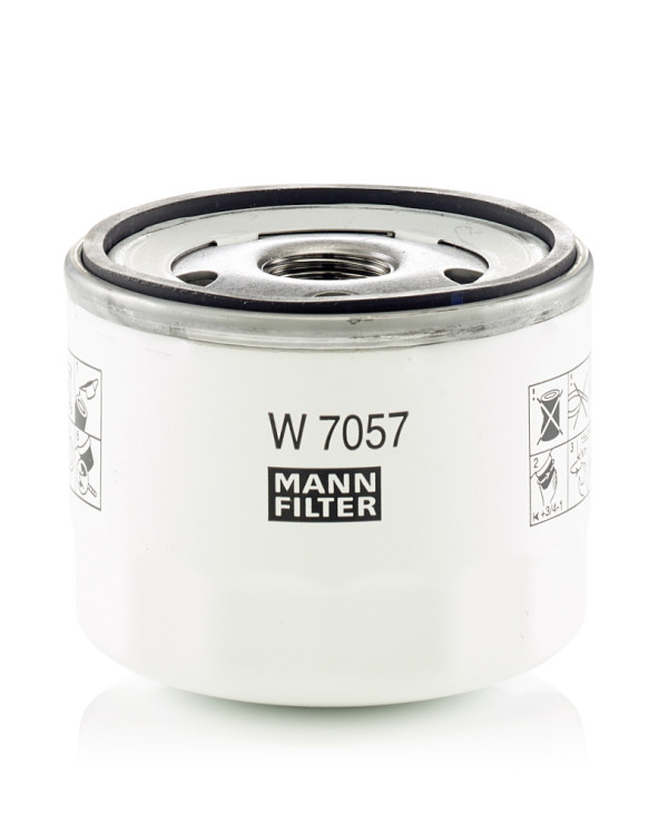 Oil Filter - W 7057 MANN-FILTER - 171144, 2207993, ADBP210021