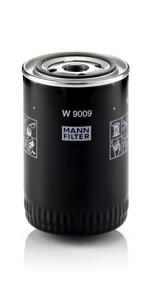 Ölfilter - W 9009 MANN-FILTER - 1109AF, 1109AG, 71749828