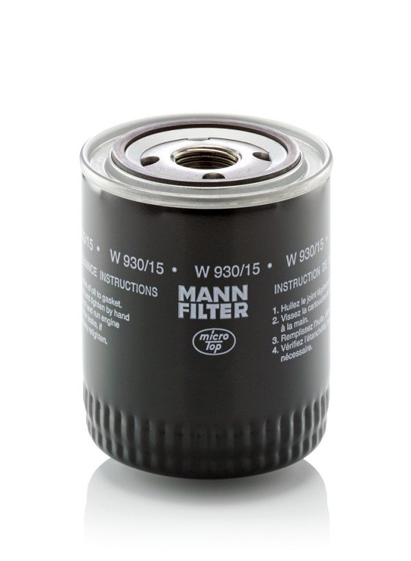Oil Filter - W 930/15 MANN-FILTER - 3136046R91, 3136046R93, 600-211-6240