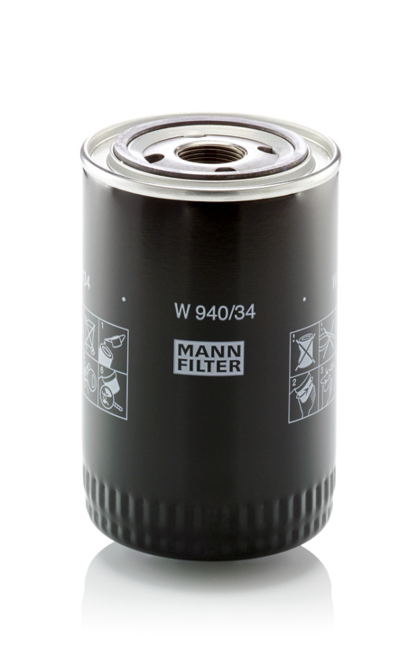 W 940/34, Ölfilter, Ölfilter, MANN-FILTER, 11E170110, 1258952H1, 14503447, 3890712, 3l-1377, 6731525130, 700723392, 9-414-100788, J908616, P401229, 161625, 3903224, 6732-51-5140, 72515699, 3903324, 6732-51-5141, 84496951, 3908616, 6732-51-5142, J-908616, 3933145, 3934429, 0451203229, 151831111, 1534524, 191116, 1992368, 2120, 212373, 31780204