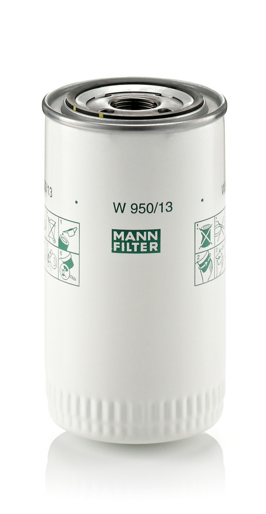 Oil Filter - W 950/13 MANN-FILTER - 423135, 5001846636, 423135-3