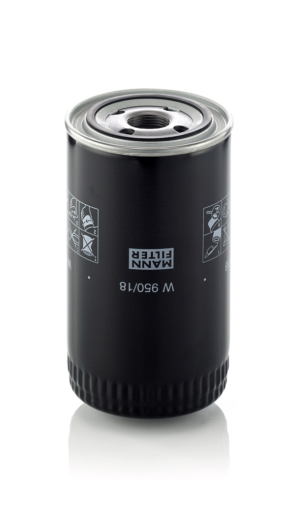 W 950/18, Olejový filtr, Olejový filtr, Filtr olej.MANN, MANN-FILTER, 02-910140, 053.1012005, 0704970123, 1072417M1, 11E170120, 1240388H1, 1870014, 201107-8, 36844, 3903264, 3I-1376, 4063262, 47100093, 72501532, 9414101712, CBU1124, J908615, J-934430, Y03753603, 02/910970, 3908615, 47368538, 6735-51-5140, 72516556, 991208615, CBU2676, 2910970, 3914395, 6735-51-5141, 72516594