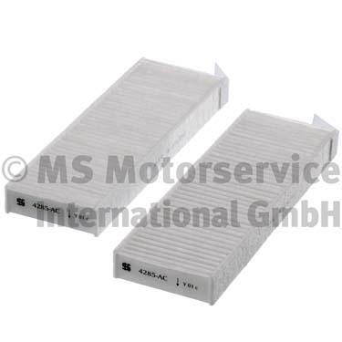 50014285, Filter, interior air, Cabin filter, KOLBENSCHMIDT, 6447XF, 4285-AC, 715554, ACP798/9, AH261, CF10536-2, CU29003-2, K1227-2X, LA428/S, PC8218-2, CU3039-2, 4285AC, 6447.XF, CU30392