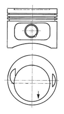 93968610, Kolben, Kolben komplett mit Ringen und Bolzen, KOLBENSCHMIDT, 1020300337, 1020301019, 1020301419, 1020306118, 1020307137, 1020308819, 1020309219, 1020309537, 1020309837, 1020309919, 1020398819, A1020300337, A1020301019, A1020301419, A1020306118, A1020307137, A1020308819, A1020309219, A1020309537, A1020309837, A1020309919, A1020398819, 0026911, 095164, 09596101109600, 09596-1011-09600, 1020302138, 26911, 9596101109600