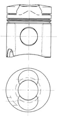 Piston - 94452600 KOLBENSCHMIDT - 04231425, 1352/01, 102043