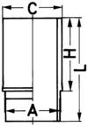 89024110, Zylinderlaufbuchse, Zylinderlaufbuchse, KOLBENSCHMIDT, 4750806, 4850230, 4850231, 8822141, 233WN09, W2862